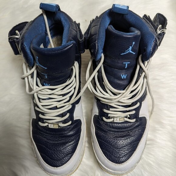Buy Air Jordan Fusion 1 \'Obsidian\' - 317742 401 Size 8.5  Blue White main image 12
